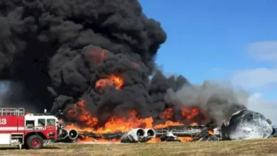 السداد | مصرع 8 من أفراد طاقم قاذفة القنابل الأمريكية بي-52 التي تحطمت في كاليفورنيا