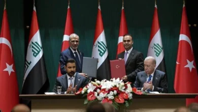 العراق وتركيا يوقعان ثلاث مذكرات تفاهم لتعزيز التعاون في مجالات متنوعة