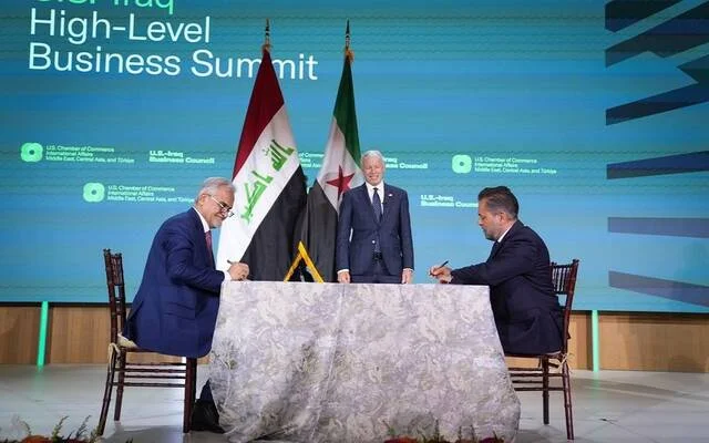 العراق وسوريا يبرمان مذكرة لإعادة تأهيل خط أنابيب النفط إلى بانياس