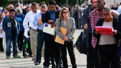 انخفاض أكبر من المتوقع لطلبات إعانة البطالة الأمريكية إلى 187 ألفاً