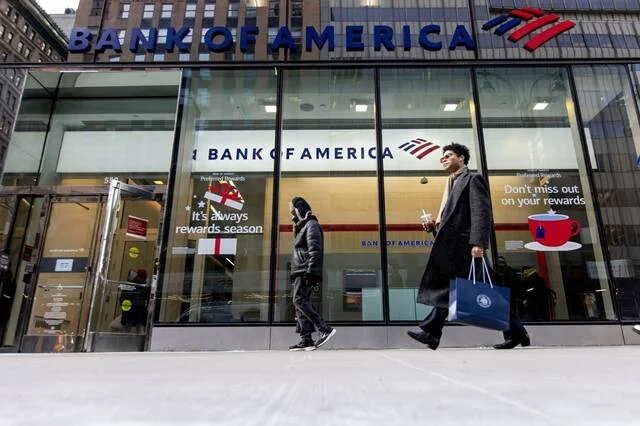 بنك أوف أميركا يحقق أداءً قوياً في الربع المالي مع ارتفاع الإيرادات بنسبة 15%