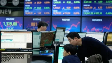 تراجع الأسهم الآسيوية amid تصاعد المخاوف حول تقييمات الذكاء الاصطناعي