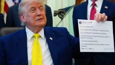 ترامب يفكر في فرض رسوم قدرها 100 ألف دولار للوصول السريع إلى منشوراته