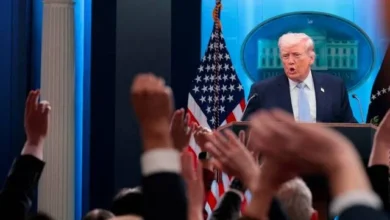 ترامب ينبه الصين وروسيا من التورط في النزاع مع إيران