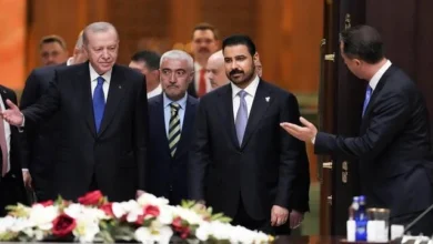 رئيس وزراء العراق وأردوغان يناقشان التعاون في مجالات الطاقة والمياه والنقل