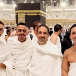 أحمد بحر (كزبرة) يؤدي العمرة مع صناع فيلم "محمود التاني" في السعودية