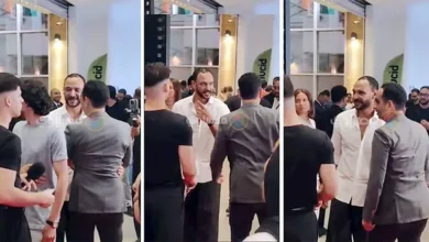 أحمد خالد صالح يظهر في العرض الخاص لفيلم "محمود التاني" بعد انفصاله عن هنادي مهنا