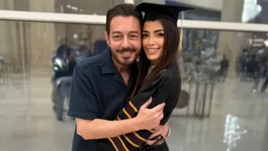 أحمد زاهر يهنئ ابنته ليلى بعيد ميلادها ويعبر عن سعادته بكونه ج grandfather