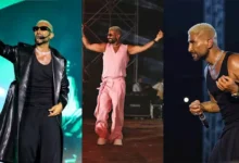 أحمد سعد يحتفل بعيد ميلاده الـ 45 ويظهر مع ابنته جودي في حفله بالساحل الشمالي