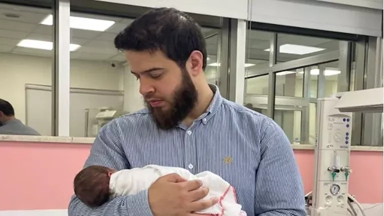 أدهم نابلسي يستقبل طفلته الثانية "مسك" ويشارك فرحته عبر إنستجرام