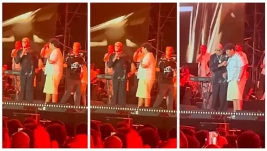 أيمن بهجت قمر يعلق على ظهور نجله أدهم في حفل عمرو دياب بالساحل الشمالي
