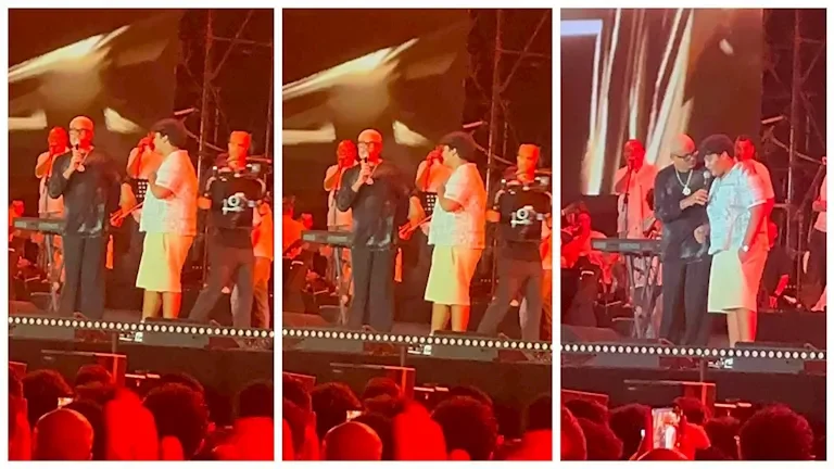 أيمن بهجت قمر يعلق على ظهور نجله أدهم في حفل عمرو دياب بالساحل الشمالي