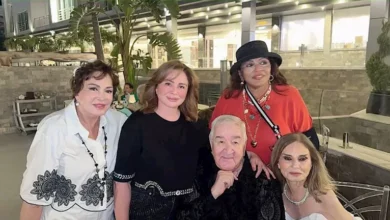 إلهام شاهين تحتفل بعيد ميلاد المخرج محمد عبدالعزيز وتؤكد اعتزازها به كأستاذ وصديق