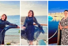 إلهام شاهين تستعرض إطلالاتها الصيفية في الساحل الشمالي وتشارك جمهورها بأحدث صورها