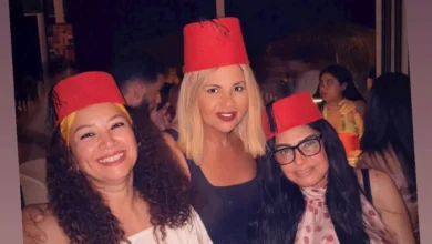 بوسي شلبي تنشر صوراً من عرض دينا دياب بحضور نجوم الفن