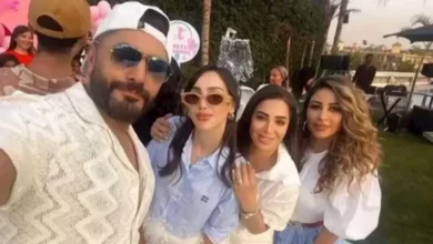 تامر حسني يحتفل بعيد ميلاده الـ49 ويدعم بسمة بوسيل بعد الانفصال