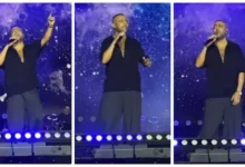 تامر عاشور يحيي حفلاً في العلمين ويغني "هيجيلي موجوع" مع الجمهور بدون موسيقى