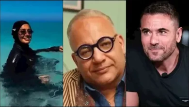 حلا شيحة تسبح في عرض البحر بأحدث ظهور لها
