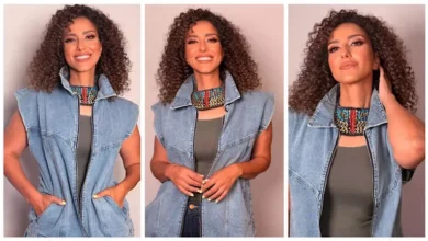 حنان مطاوع تتألق بإطلالة كاجوال أنيقة في أحدث جلسة تصوير لها