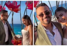 خطوبة ملك قورة على رجل الأعمال يوسف عثمان في الساحل الشمالي