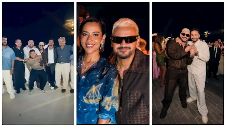 رامز جلال يشارك صورًا من كواليس حفل "MBC" في الساحل الشمالي مع نجوم الفن