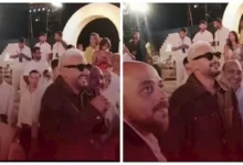 رامز جلال يمازح عمرو أديب حول تعادل الزمالك في حفل MBC شاهد بالساحل الشمالي