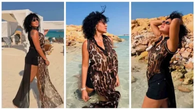 رانيا يوسف تستمتع بعطلتها الصيفية في الساحل الشمالي وتشارك صورًا جديدة على إنستجرام