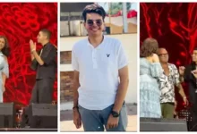 شيرين عبدالوهاب تطلب من "نكش" الصعود إلى المسرح خلال حفلها بالساحل الشمالي