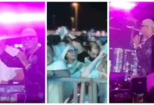 عمرو دياب يتفاعل مع جمهوره في حفل الساحل الشمالي ويطرح كليب "لولا البنات"