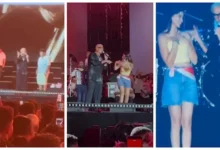 عمرو دياب يشيد بالملحن أدهم أيمن بهجت قمر خلال حفله في موسم يلا ساحل