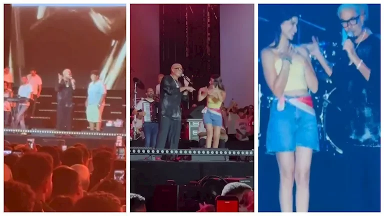 عمرو دياب يشيد بالملحن أدهم أيمن بهجت قمر خلال حفله في موسم يلا ساحل