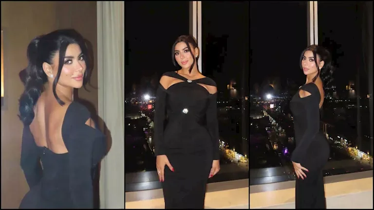كارولين عزمي تتألق في العرض الخاص لفيلم "محمود التاني" بجدة