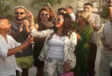 لطيفة تحتفل بنجاح ألبومها "شبهي بالمللي" في الساحل الشمالي بحضور صناع العمل