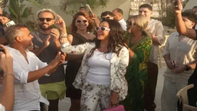 لطيفة تحتفل بنجاح ألبومها "شبهي بالمللي" في الساحل الشمالي بحضور صناع العمل