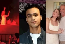 لميس الحديدي تحتفل مع جمهور شيرين عبد الوهاب في حفل الساحل الشمالي