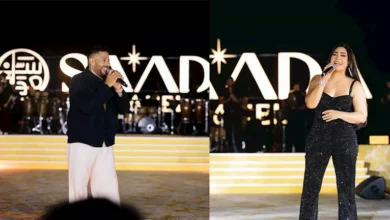 محمد حماقي وبوسي يقدمان حفلاً غنائياً حماسياً في رأس الحكمة بالساحل الشمالي