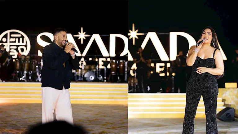 محمد حماقي وبوسي يقدمان حفلاً غنائياً حماسياً في رأس الحكمة بالساحل الشمالي
