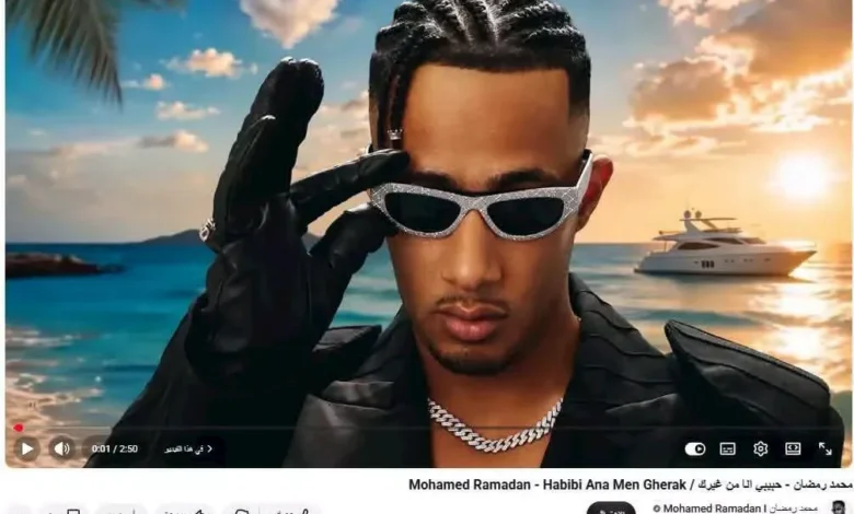 محمد رمضان يتصدر "يوتيوب" بأغنيته "حبيبي أنا من غيرك" ويستعد لمسلسل "عشماوي" في رمضان 2027