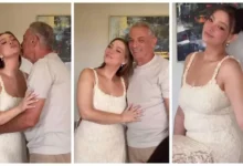 محمود حميدة يحتفل بزفاف ابنته ويعبر عن سعادته بزوجها في أجواء عائلية