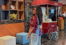 مريم أشرف زكي تدعم محمد صلاح وتشارك صوراً من مباراة طرابزون وباشاك شهير
