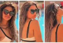 منة فضالي تتألق بإطلالة صيفية جريئة أمام حمام السباحة على إنستجرام