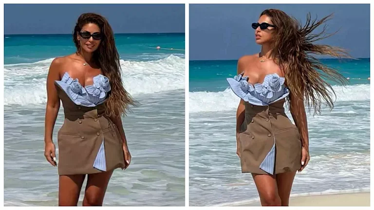 مي سليم تتألق بإطلالة صيفية جريئة في أحدث جلسة تصوير لها