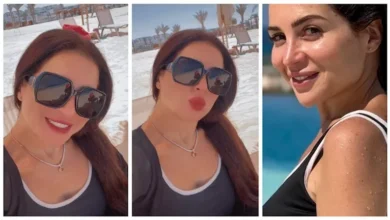 مي عز الدين تستمتع بعطلتها الصيفية في الساحل الشمالي وتعلن تأجيل مسلسلها الجديد