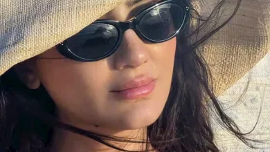 مي عمر تستعرض إطلالتها الصيفية الأنيقة خلال عطلتها عبر مواقع التواصل الاجتماعي