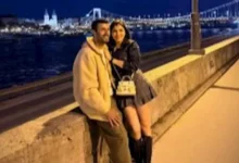 مي عمر تهنئ زوجها محمد سامي بعيد ميلاده برسالة مؤثرة وصور رومانسية