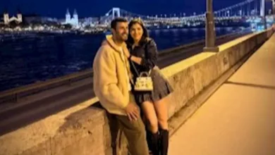 مي عمر تهنئ زوجها محمد سامي بعيد ميلاده برسالة مؤثرة وصور رومانسية
