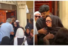 نجلاء فتحي في حالة انهيار خلال وداع ابنتها ياسمين في جنازتها