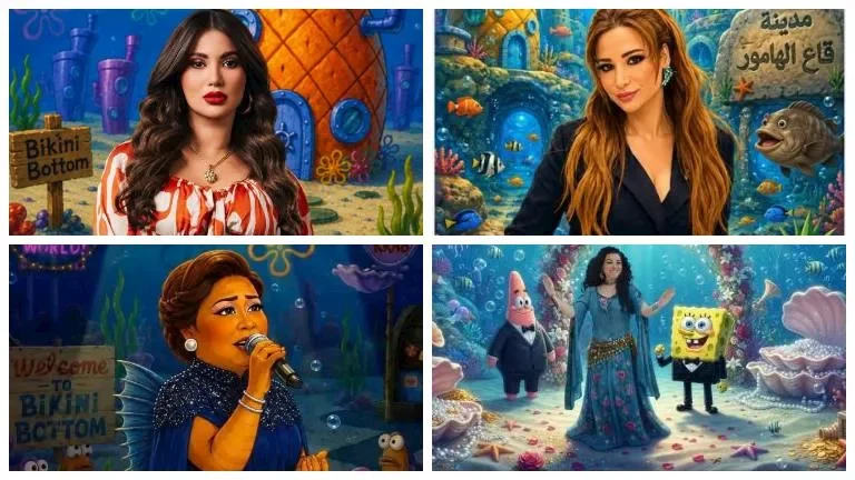 نجوم الفن يتفاعلون مع ترند "قاع الهامور" عبر صور كوميدية على مواقع التواصل الاجتماعي