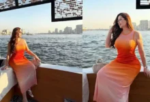 نسرين طافش تشارك صورًا من رحلتها الصيفية على متن مركب وتعلن تأجيل مسلسلها "أنا وهو وهم"