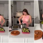 نسرين طافش تشارك متابعيها تحضير محشي ورق العنب وتستقبل عائلتها في منزلها